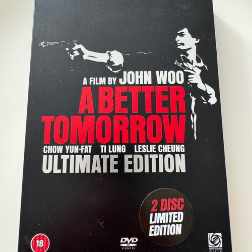John Woo A Better Tomorrow Ultimate Edition Steelbook DVD new, 2 discs