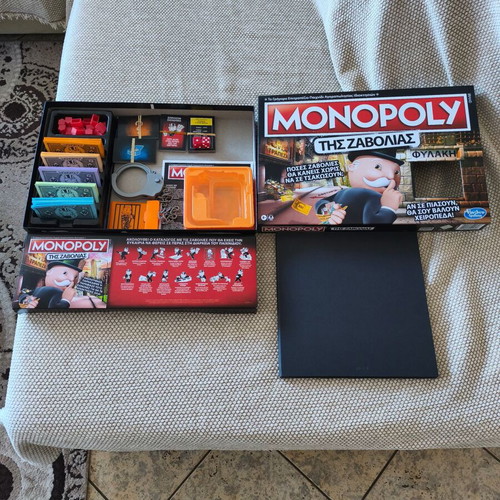 Monopoly The Zabolias board game Hasbro like new