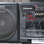 Panasonic Boombox 80s μεταχειρισμένο ραδιοενισχυτής με equalizer και bass boost