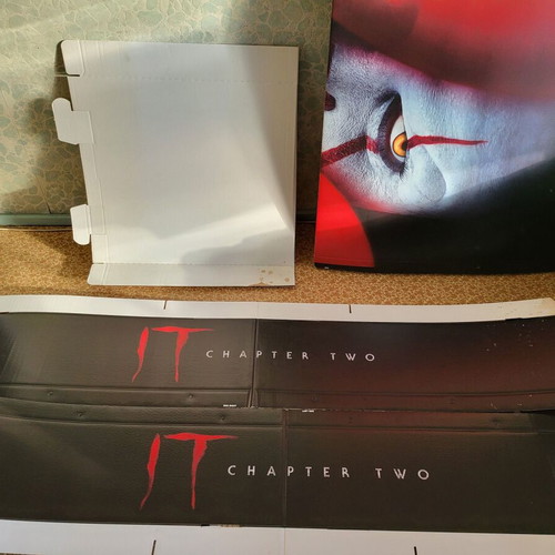 IT 2 Cardboard Poster like new, extremely rare