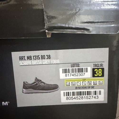SIR SAFETY Safety Shoes new, size 38