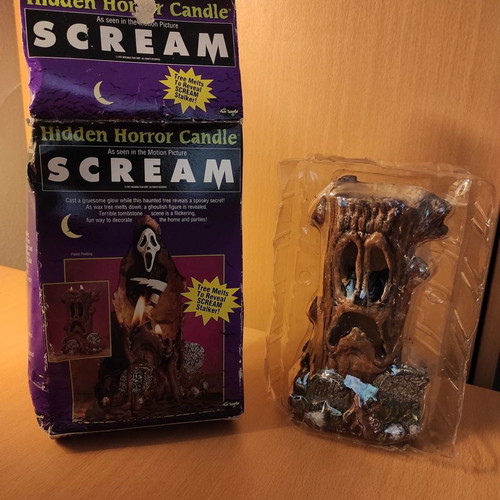 Halloween Scream Horror Candles vintage from 90s America like new