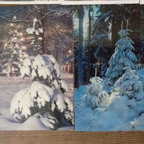 Christmas cards collectible set of 16, like new