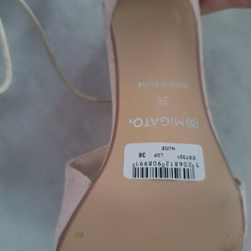 Migato sandals like new, size 36, beige