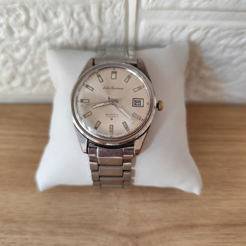 Seiko Sportsman 17 Jewels manual winding wristwatch used, vintage