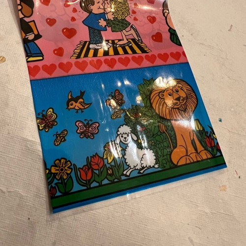 Vintage stickers for Easter eggs and transfers like new, set of 4