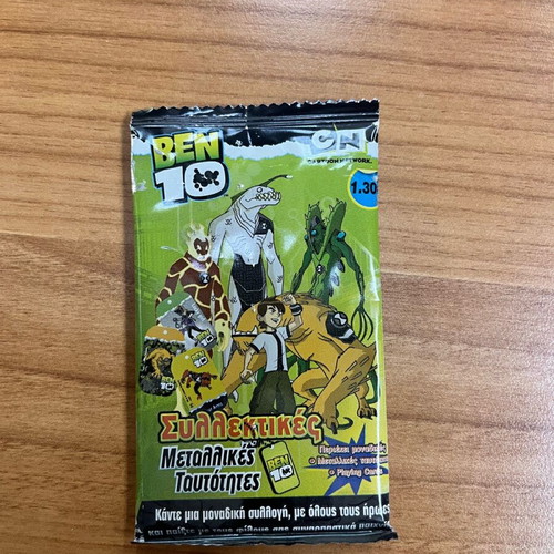 Ben 10 collectible metal tag new