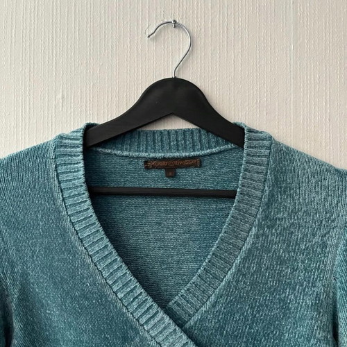 Attrattivo sweater used, turquoise, size S