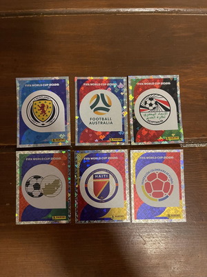 Fifa World Cup 2026 Panini Team Stickers new