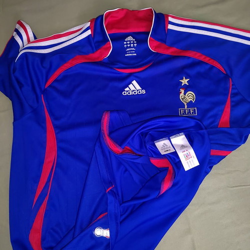France 2006 Football Jersey Adidas Sample used, Large
