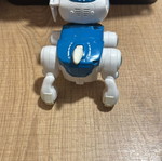 Robot dog used, missing one ear