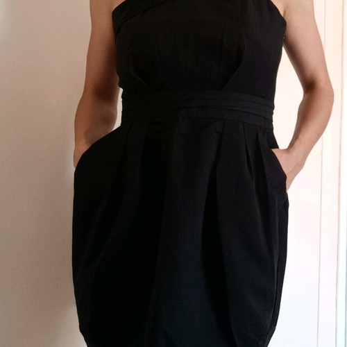 Mini balloon dress black S TWENTY8TWELVE like new