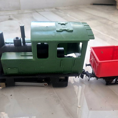 Lima train used for spare parts, Italian 1960s