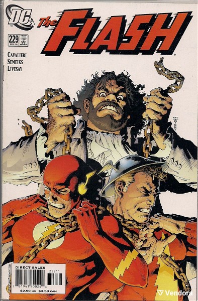  DC COMICS xenoglossa FLASH (1987)