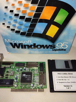 Cirrus Logic 5430M PCI used graphics card with driver diskette