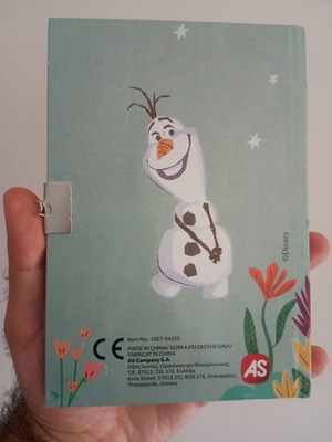 Disney Frozen notebook
