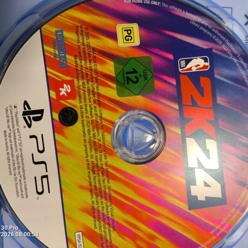 PlayStation NBA 2K24 game like new