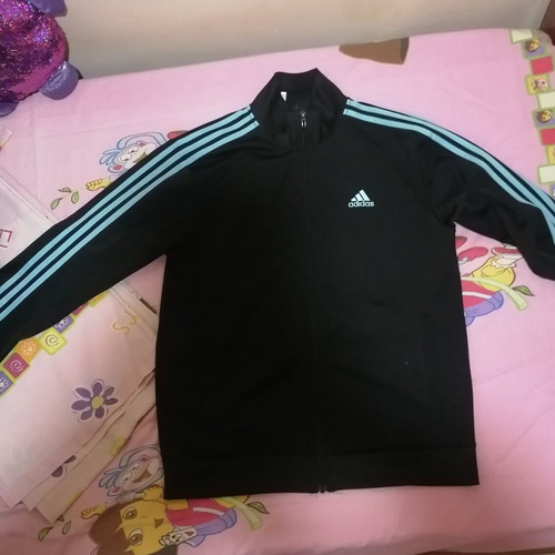Adidas set like new, black and turquoise, size M