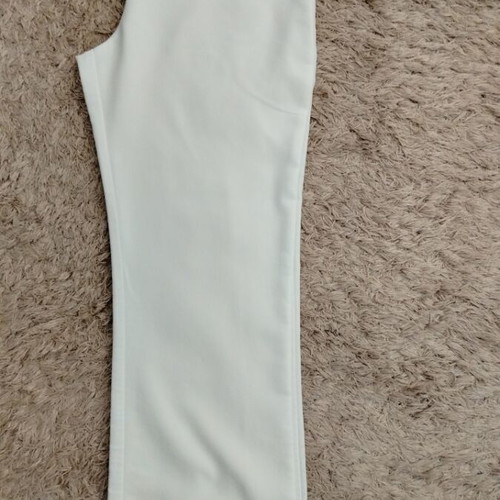 Women's white pants like new, size medium