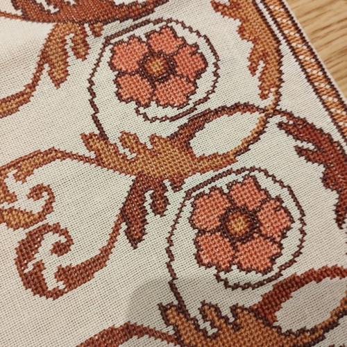 Handmade embroidery like new 47.5×47.5