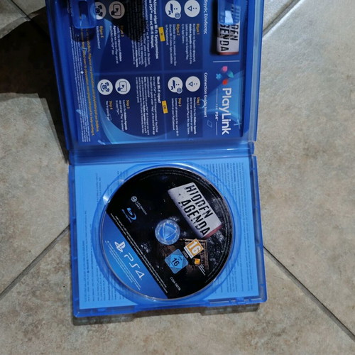 Hidden Agenda PS4 unused, choice-based game