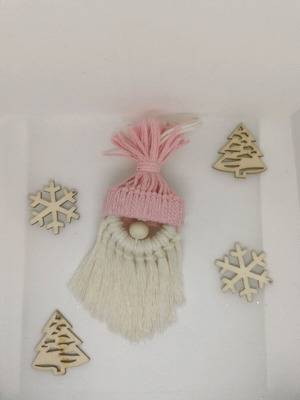 Macrame Christmas ornament made to order