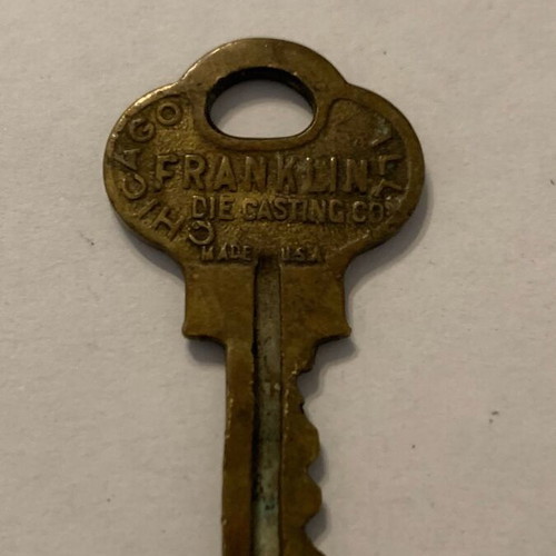 Safe deposit box key USA used