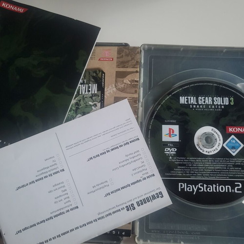 Metal Gear Solid 3 PS2 used