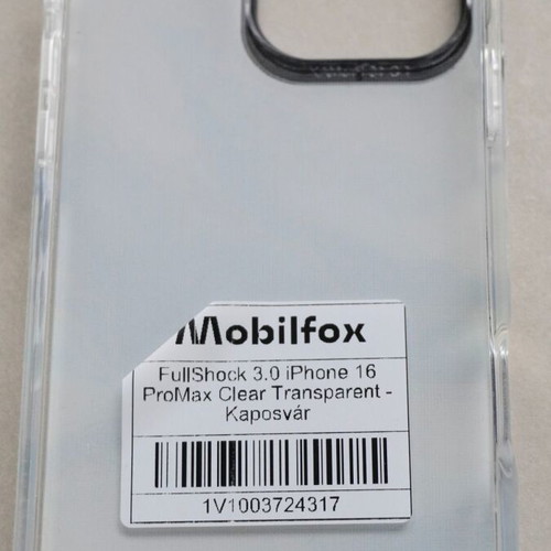 Apple iPhone 16 Pro Max case new, Full-Shock transparent