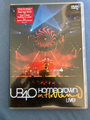 Ub40 Homegrown in Holland DVD like new
