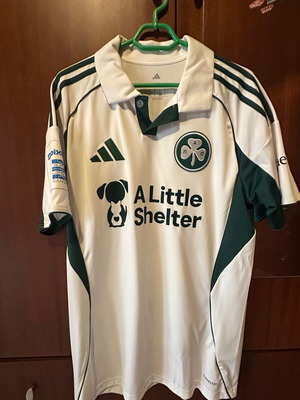 Zaroury match issue away jersey Panathinaikos FC 25/26