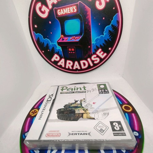 Paint Military Vehicles Nintendo DS new, sealed