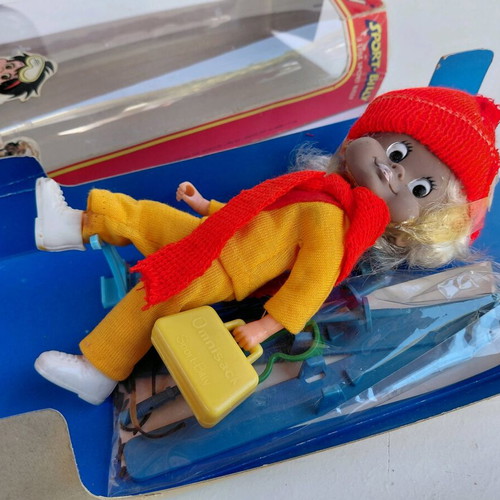 Sport Billy doll 1980 new, Greek made by Lyra