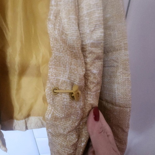 Marks & Spencer Women's Jacket no 42 like new, yellow-gold