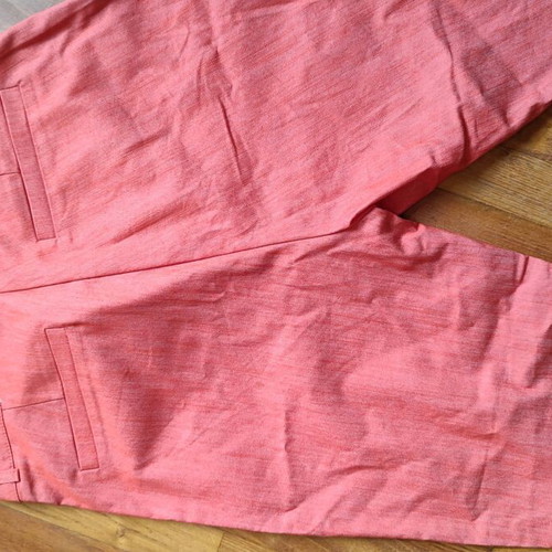 Women's red summer pants Medium new