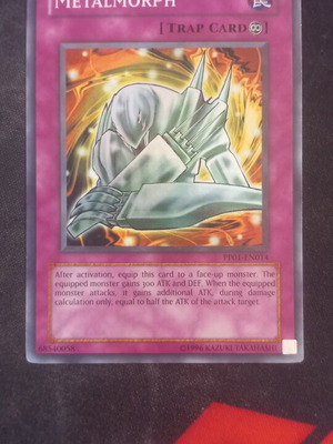 Metalmorph trap card like new, 2 available