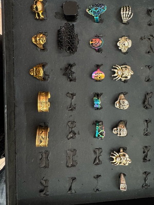Rings like new, unique designs