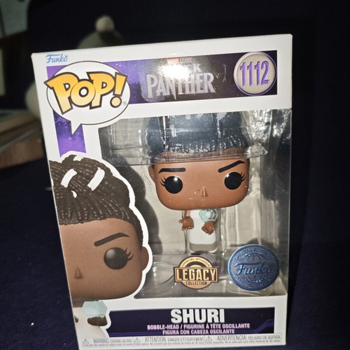 Funko Pop Legacy Black Panther Shuri like new