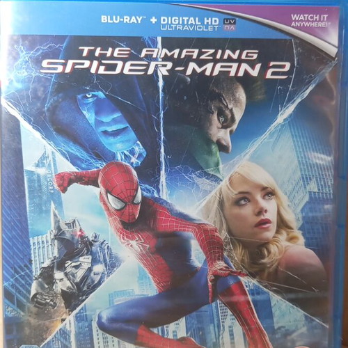 The Amazing Spider-Man 2 Blu-ray with English subtitles