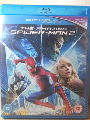 The Amazing Spider-Man 2 Blu-ray with English subtitles