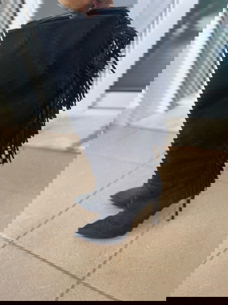 sante boots with fringes