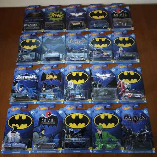 Hot Wheels Batman 2022 Complete 20/20 like new