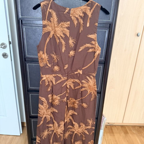 Mango jumpsuit with cutouts new, brown, size L