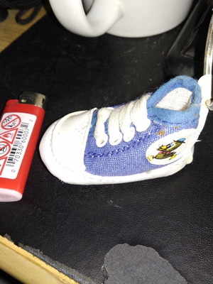 Keychain Shoe used