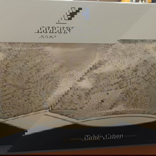 Μεταξωτή στρώση 5 τεμαχίων με χειροποίητη δαντέλα καινούργια