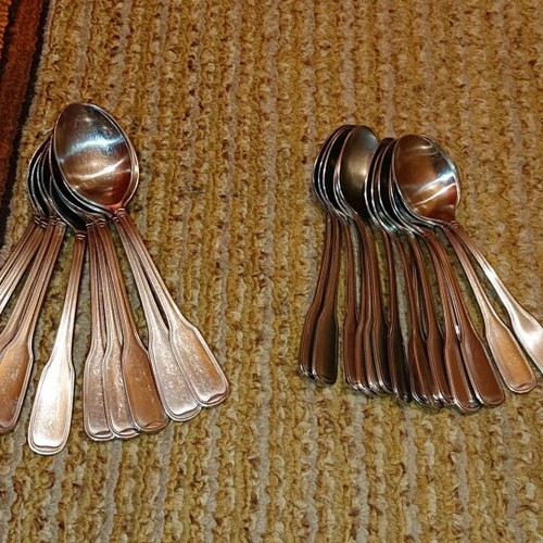 Gense Sweden 18/8 cutlery set, 68 pieces, used