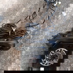 Τηλέφωνο μαύρο retro μεταχειρισμένο ενσύρματο