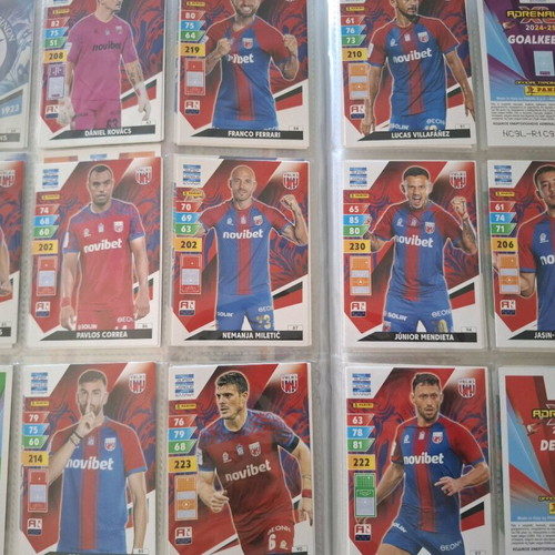Superleague Panini album and 178 single cards new