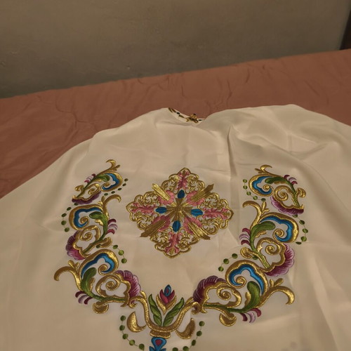 Complete Set of Hieratic Vestments Handmade with Gold Details like New