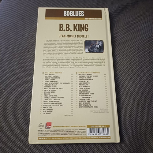 B.B. King 2 CD and Book Special Edition like new, blues